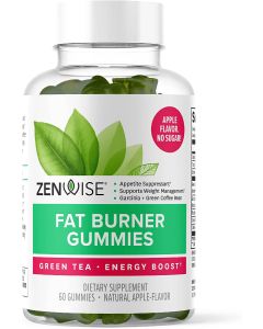 Zenwise Fat Burner 60 Gummies Apple Flavor Green Tea Extract - supplemynts.com