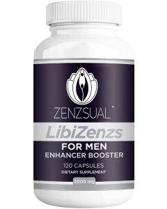 Zenzsual Libizenzs Men Enhancer Booster 120 Capsules - supplemynts.com