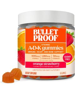 Bulletproof Daily Vitamins A D K 60 Gummies Sugar Free Immune Support - supplemynts.com