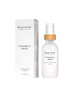 Deep Steep Premium Skincare Fragrance Free Vitamin C Serum 1 Oz Vegan - supplemynts.com
