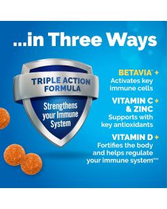 Emergen-C Immune Plus Gummies Orange Flavor Vitamin D 45 Cnt - supplemynts.com