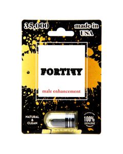 Discreet Fortify 35000 Male Performance Black Pill Packaging