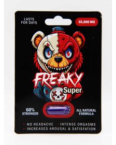 Freaky Super 65,000 mg Male Enhancement Capsule (Single Dose)