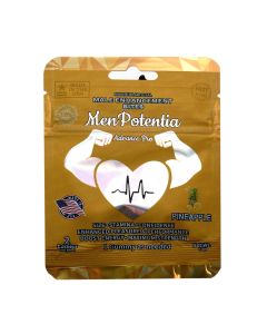 Men Potentia Advance Pro Pineapple Male Enhancement Gummies for size, stamina, and confidence, Halal Certified and Gelatin Free