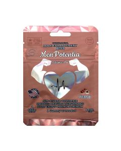 Men Potentia Advance Pro Peach Male Enhancement Gummies, Halal and Gelatin Free, 2 per pack