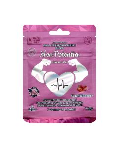 Men Potentia Advance Pro Strawberry Male Enhancement Gummies, Halal certified, and gelatin-free, boosting sexual confidence and performance