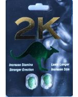 2k Kangaroo Green Pill Male Enhancements Double Pack - supplemynts.com
