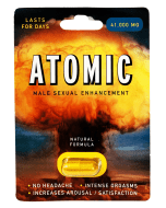 Atomic 41000 Mg Natural Formula Male Sexual Enhancement Gold Pill - supplemynts.com