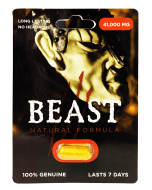Beast 41000mg Natural Formula Male Enhancement Gold Pill - supplemynts.com