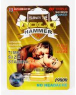 Gold Hammer Pill 19000 Triple Maximum Power Male Enhancer - supplemynts.com