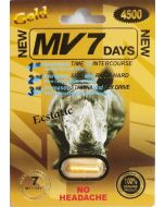 Mv 7 Days Gold 4500mg Male Sexual Performance Pill - supplemynts.com