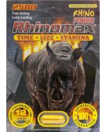 Rhinomax Rhino Power Pill 12 Premium Days 2500mg Male Enhancer - supplemynts.com