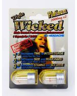Wicked Double Platinum 2000mg Triple Maximum Enhancement Pill - supplemynts.com