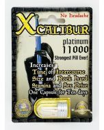 Xcalibur Platinum 11000 Male Sexual Performance Enhancement Pill - supplemynts.com