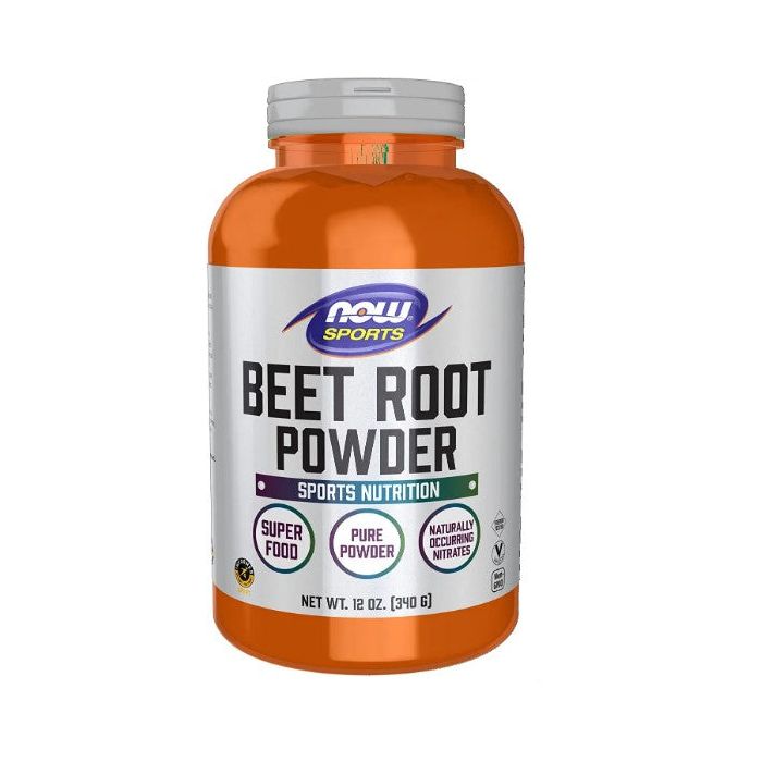 NOW Sports Beet Root Powder 12 Oz Super Food Blend Sports Nutrition - supplemynts.com