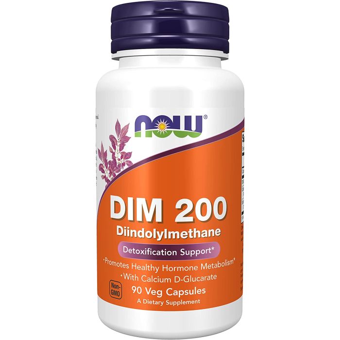 NOW DIM 200 Diindolylmethane Detoxification Support 90 Veggie Caps - supplemynts.com