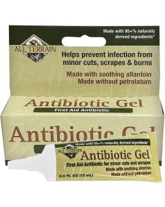 All Terrain Antibiotic Gel Natural First Aid Antibiotic 0.5 Oz