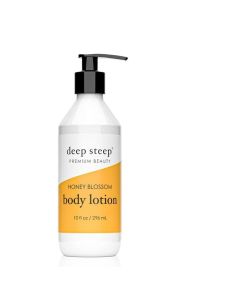 Deep Steep Premium Beauty Vegan Honey Blossom Body Lotion 10 Oz