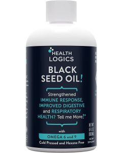 Health Logics Black Seed Oil Cold Pressed Immune Support 6 Oz
