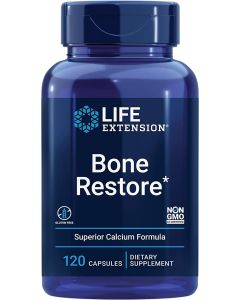 Life Extension Bone Restore 120 Caps Superior Calcium Formula