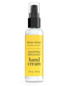 Deep Steep Premium Beauty Grapefruit Bergamot Hand Cream 2 Oz
