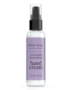 Deep Steep Premium Beauty Lavender Chamomile Hand Cream 2 Oz