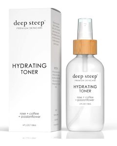 Deep Steep Premium Skincare Fragrance Free Hydrating Toner 4 Oz