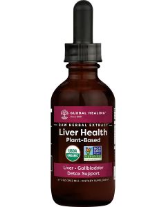 Global Healing Liver Health Plant Based Formula 2 Oz Gluten Free