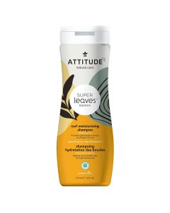 Attitude Super Leaves Curl Moisturizing Shampoo Moringa Oil 16 oz
