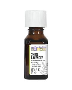 Aura Cacia Pure Essential Oil Soothing Spike Lavender 0.5 fl oz
