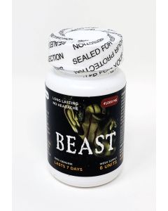 Beast 41000mg Male Enhancement Gold 6 Count Bottle Pill - supplemynts.com