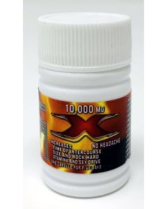 X 10000 Red 6 Count Bottle Male Sexual Performance Enhancement Pill