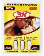 3 Ko White 3pill Extra Strong Male Sexual Libido Enhancer 4800mg
