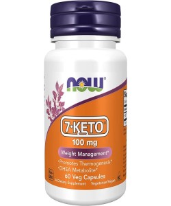 NOW 7 Keto Weight Management Supplement 100mg 60 Veggie Caps