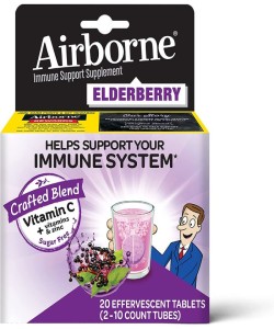 Airborne Elderberry 20 Effervescent Tablets Immune Support