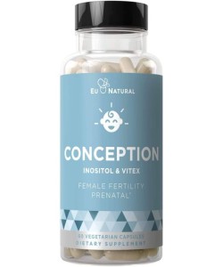 Eu Natural Conception Fertility Prenatal Vitamins 60 Veggie Caps
