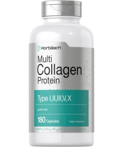 Horbaach Multi Collagen Protein 2000mg Gluten Free 180 Caps
