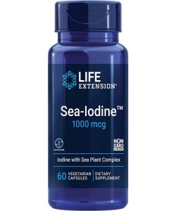Life Extension Sea Iodine 1000 mcg Salt Free 60 Veggie Caps