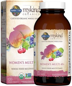 Mykind Organics Women's Multivitamin 40 Plus Health Support 120 Caps