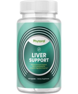 Phytoral Liver Support 60 Caps Zinc Oxide Immunity Support Supplement