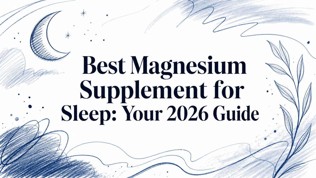 Best Magnesium Supplement for Sleep: Your 2026 Guide
