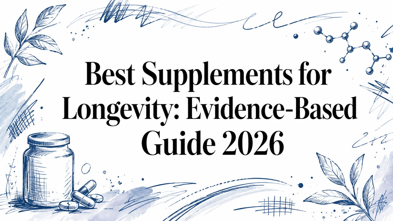 Best Supplements for Longevity: Evidence-Based Guide 2026