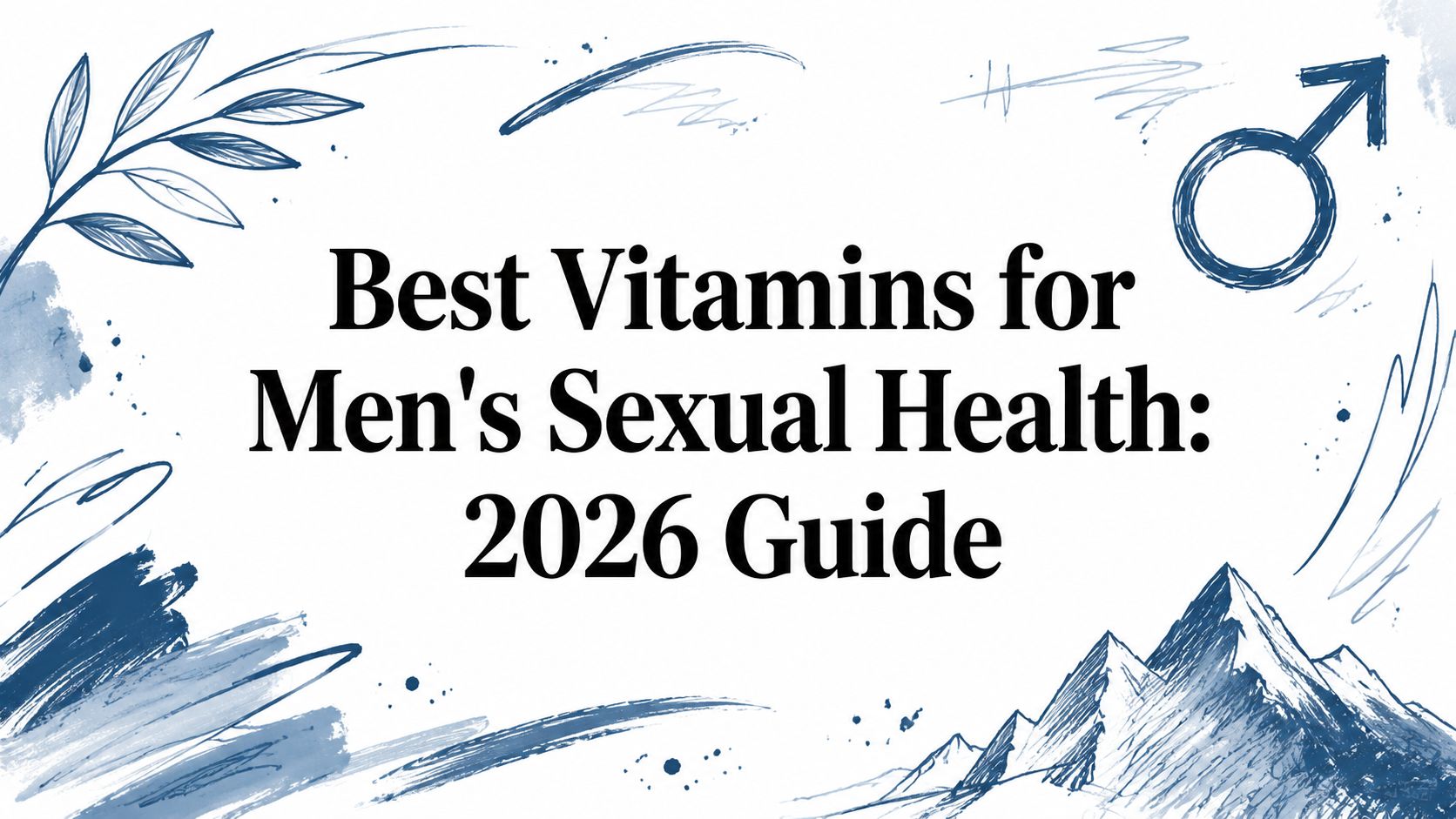 Best Vitamins for Men's Sexual Health: 2026 Guide