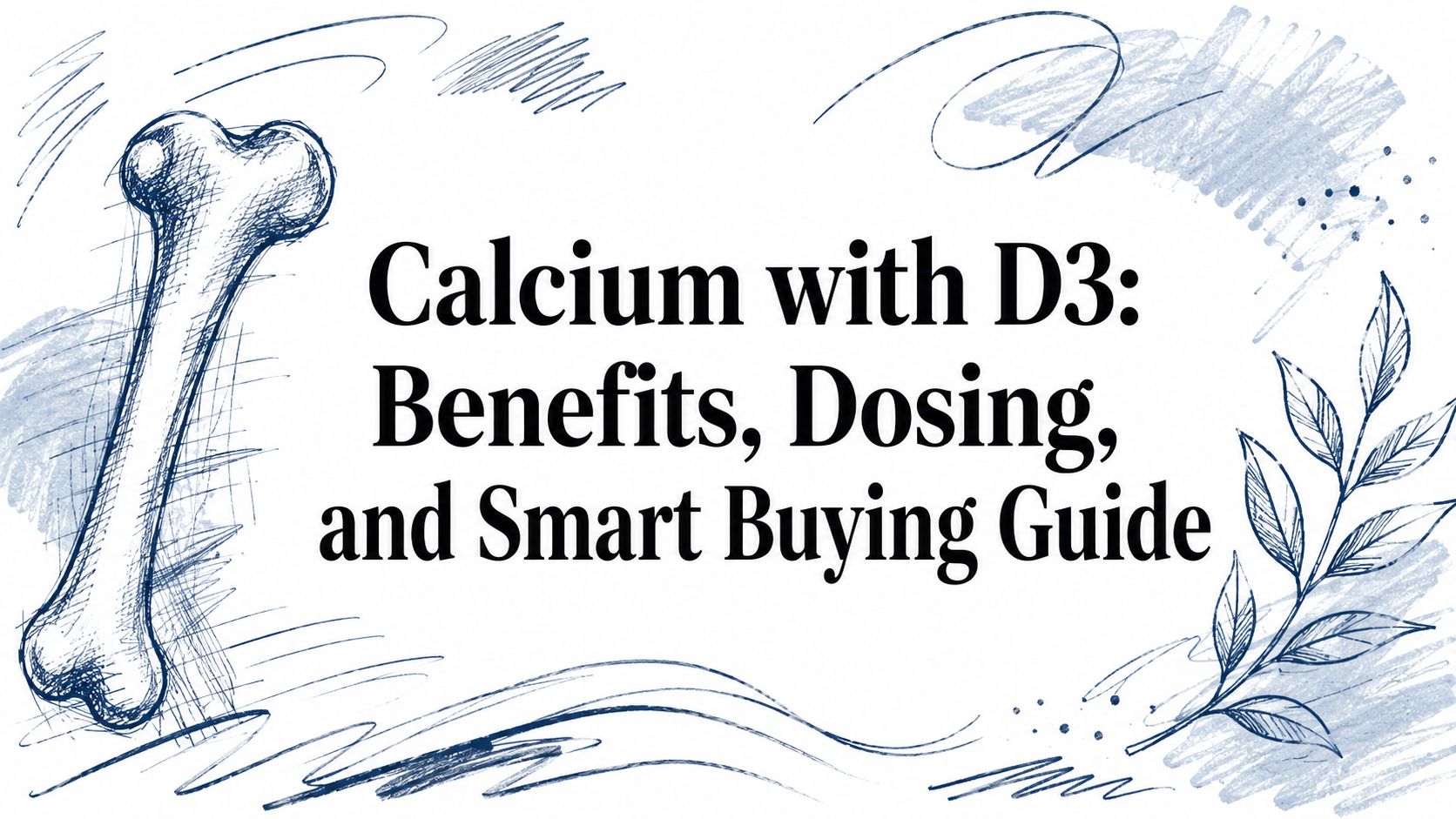 Calcium with D3: Benefits, Dosing, and Smart Buying Guide