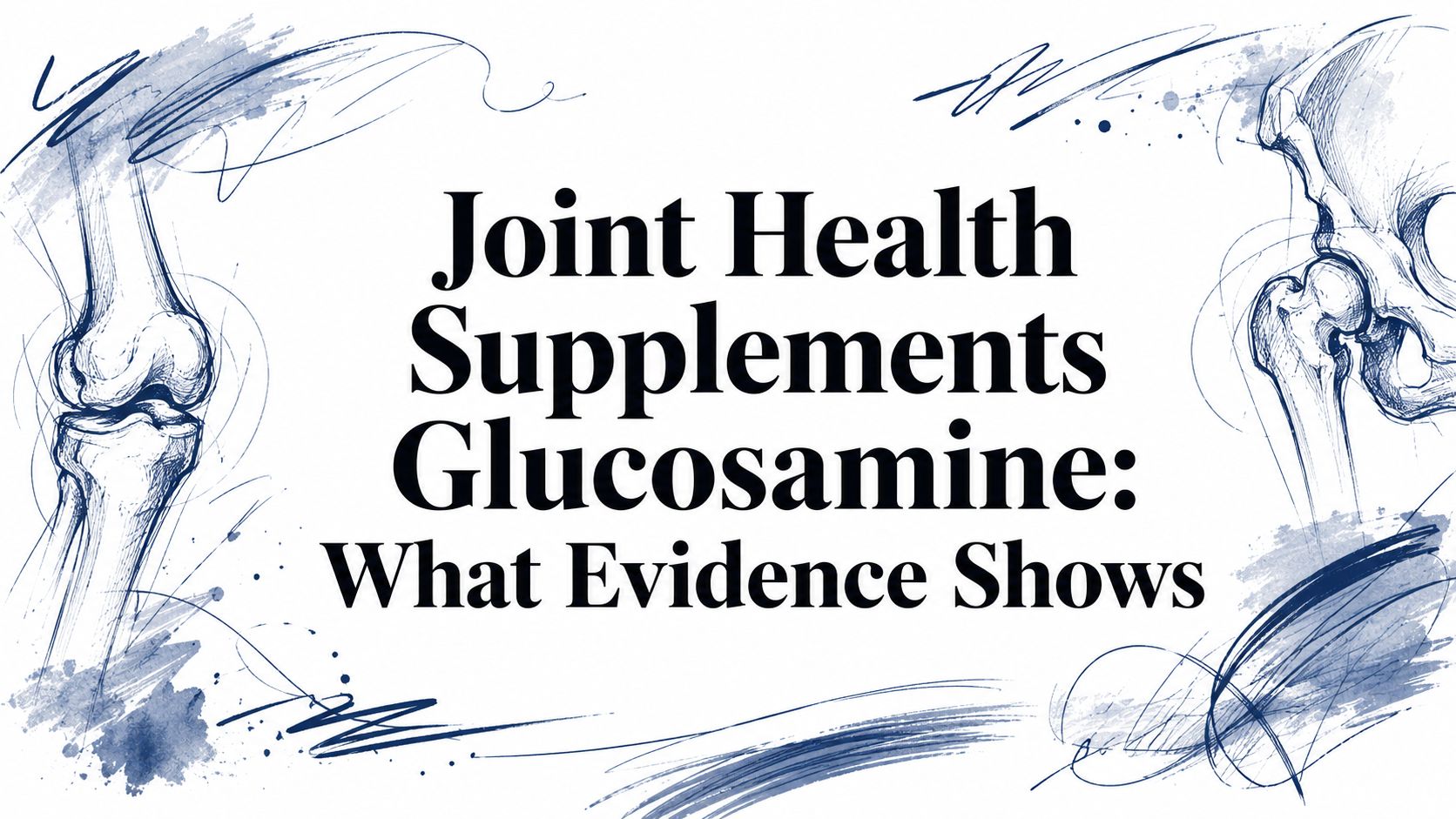 Joint Health Supplements Glucosamine: What Evidence Shows