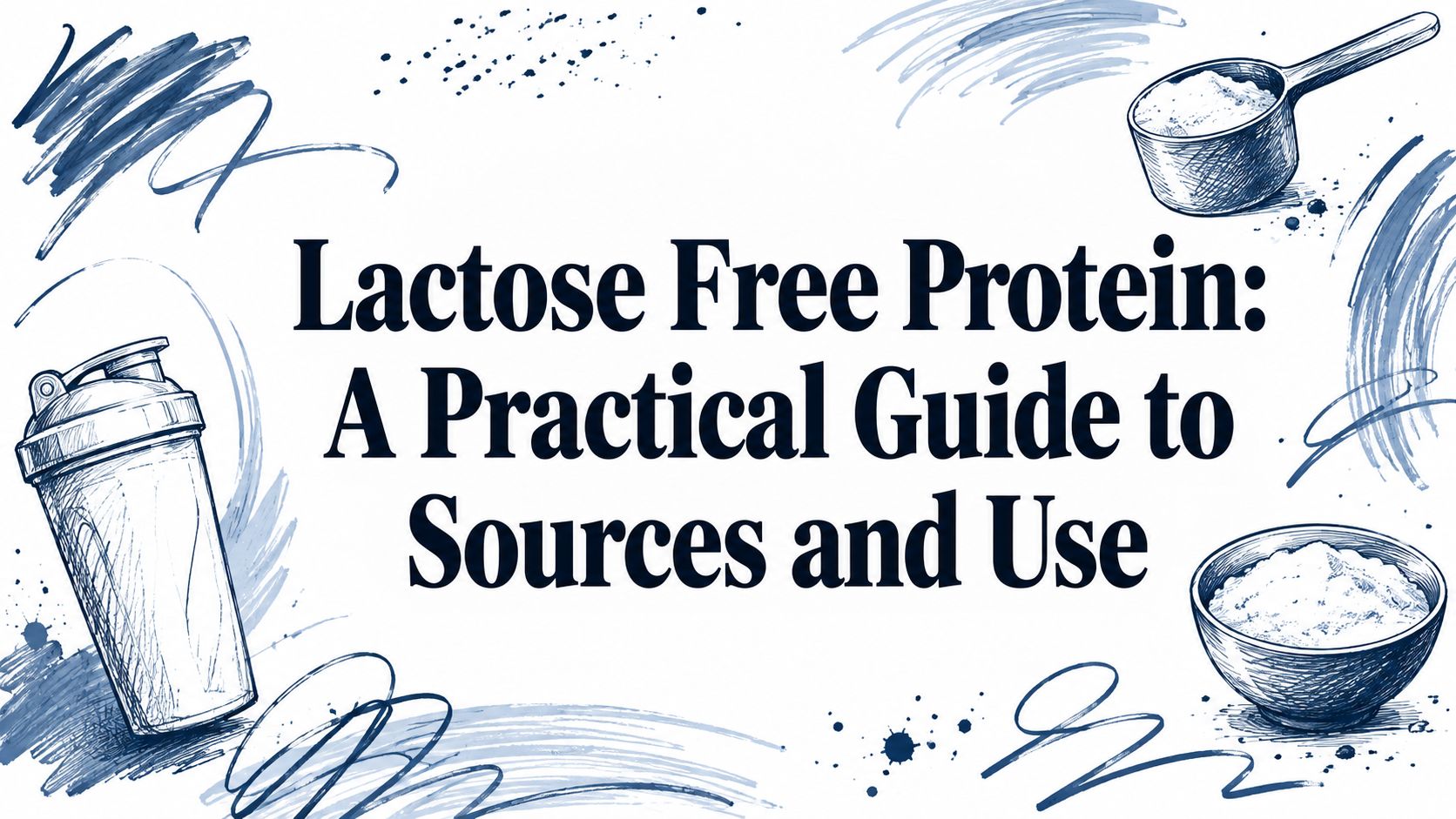 Lactose Free Protein: A Practical Guide to Sources and Use
