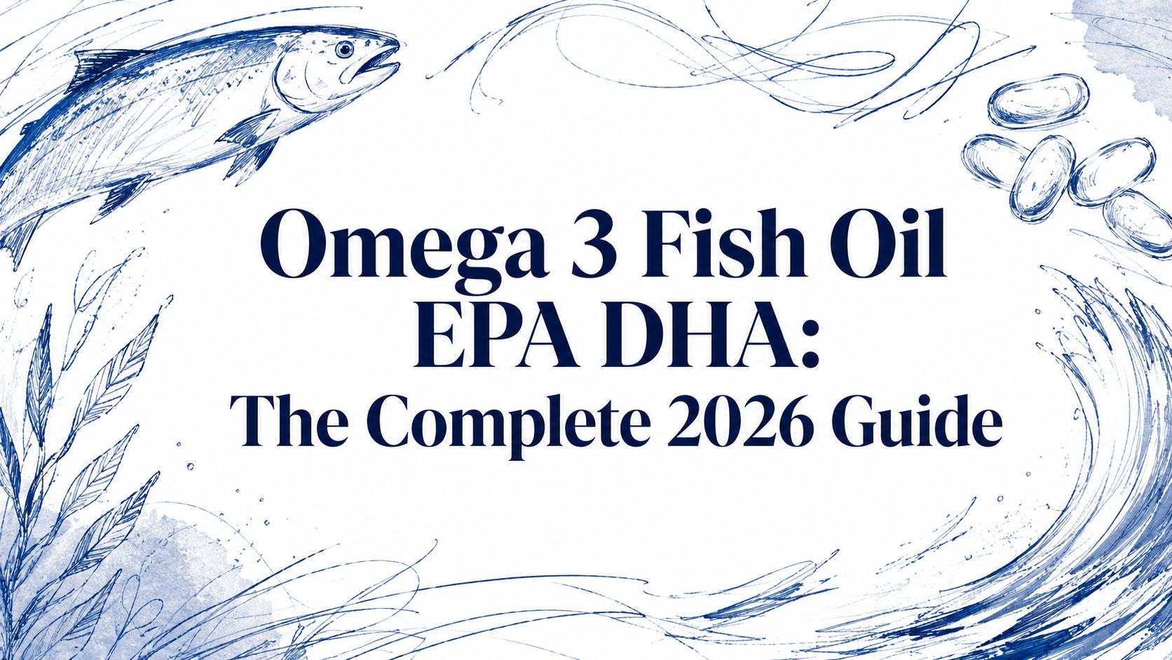 Omega 3 Fish Oil EPA DHA: The Complete 2026 Guide