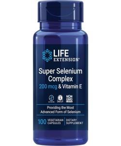 Life Extension Super Selenium Complex 200mcg 100 Vegetarian Caps