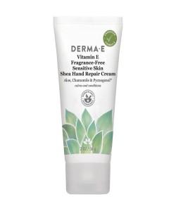 Vitamin E Fragrance Free Sensitive Skin Shea Hand Repair Cream 2 Oz