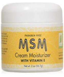 At Last Naturals MSM Cream Moisturizer Vitamin E 2 Oz